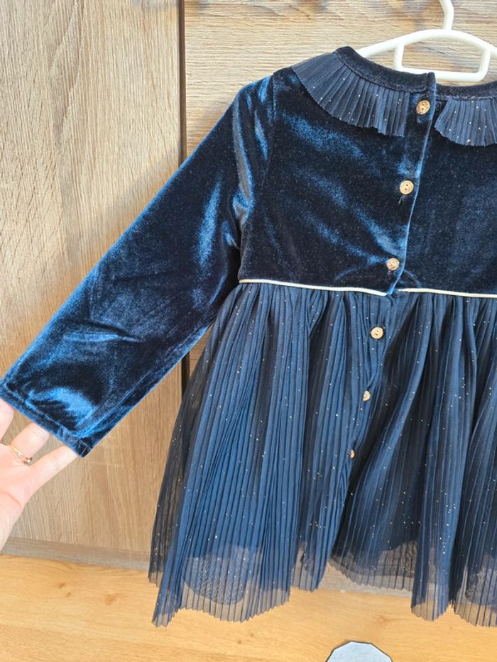 Vêtement Bébé Fille - Robe bleu - Sergent Major- 24 mois 86 cm - photo numéro 8