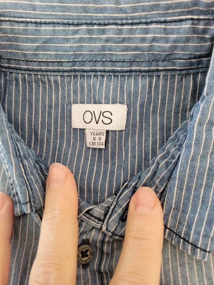 Chemise ovs 9 ans  neuve - photo numéro 4