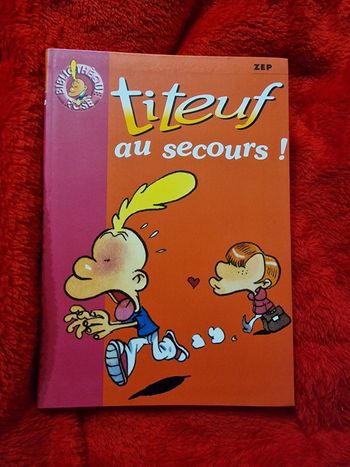 Livre titeuf au secours