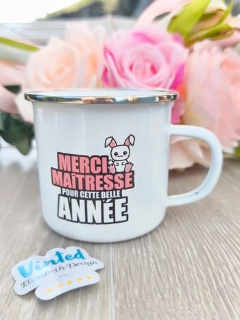 Tasse Mug Merci Maîtresse pour cette année