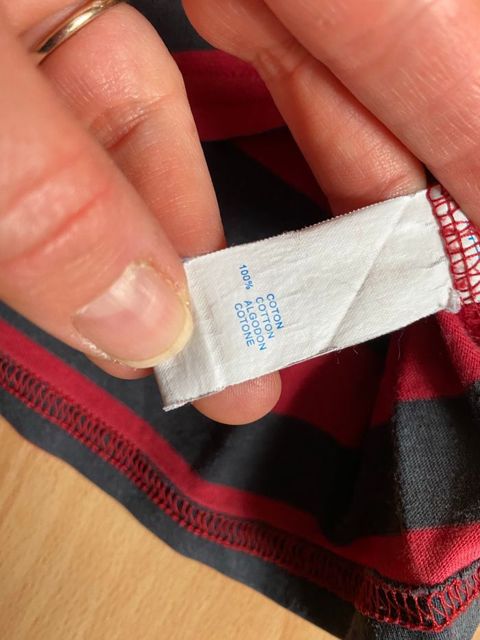 Beau T-shirt MC à rayures SERGENT MAJOR T. 5 ans/110 cm garçon TBE - photo numéro 6