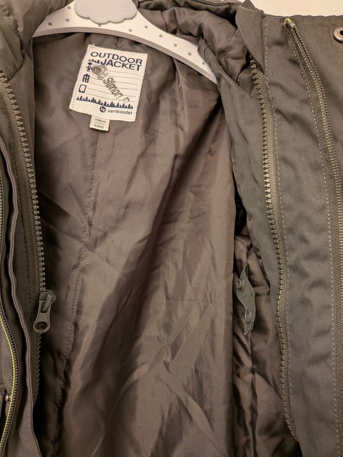 Parka manteau 3 en 1 vert baudet 4 ans - photo numéro 6