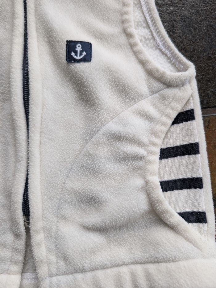 Veste polaire sans manche 12 mois cart 1 - photo numéro 2