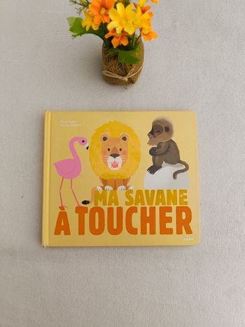Livre Ma savane à toucher Milan