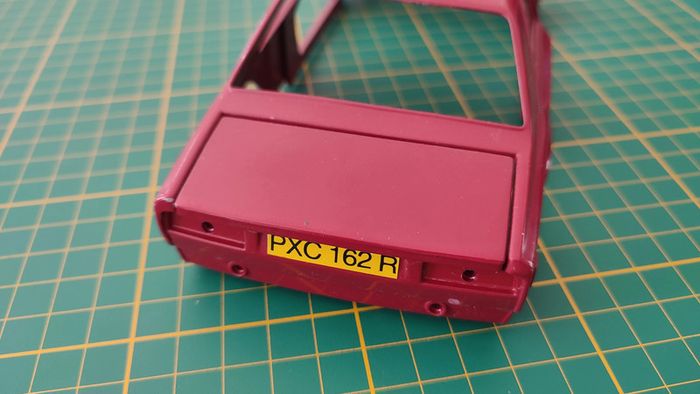 Carcasse carrosserie miniature Rolls-Royce Camargue Burago BBurago 1/22 1/22e 1/22eme #B58 - photo numéro 6