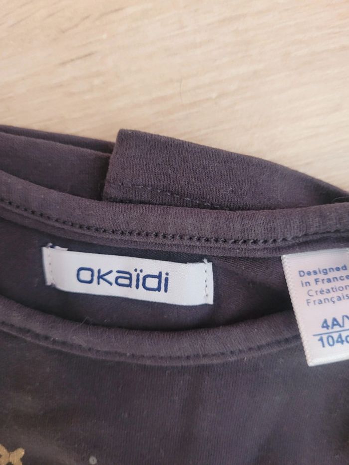 lot de 3 tee shirts Okaidi manches longues - photo numéro 2