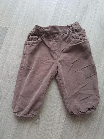 Pantalon velours
