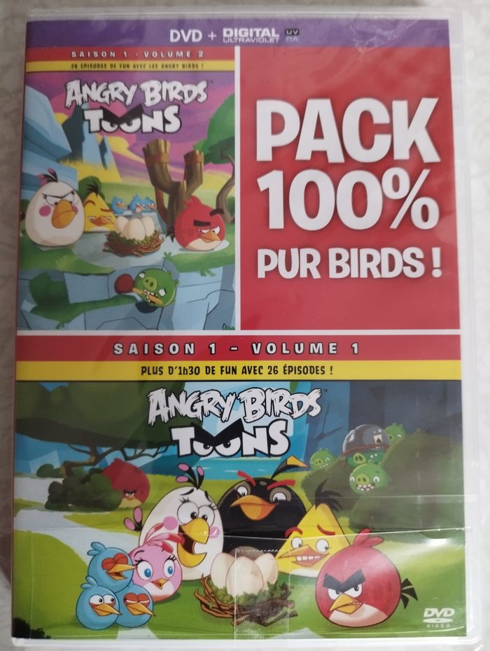 Pack de 3 DVD Films Neufs 100% Fun, Pur Birds et Gourmand pour enfants - photo numéro 6