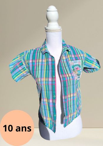 Chemise manches courtes 10 ans Jacques Marquet