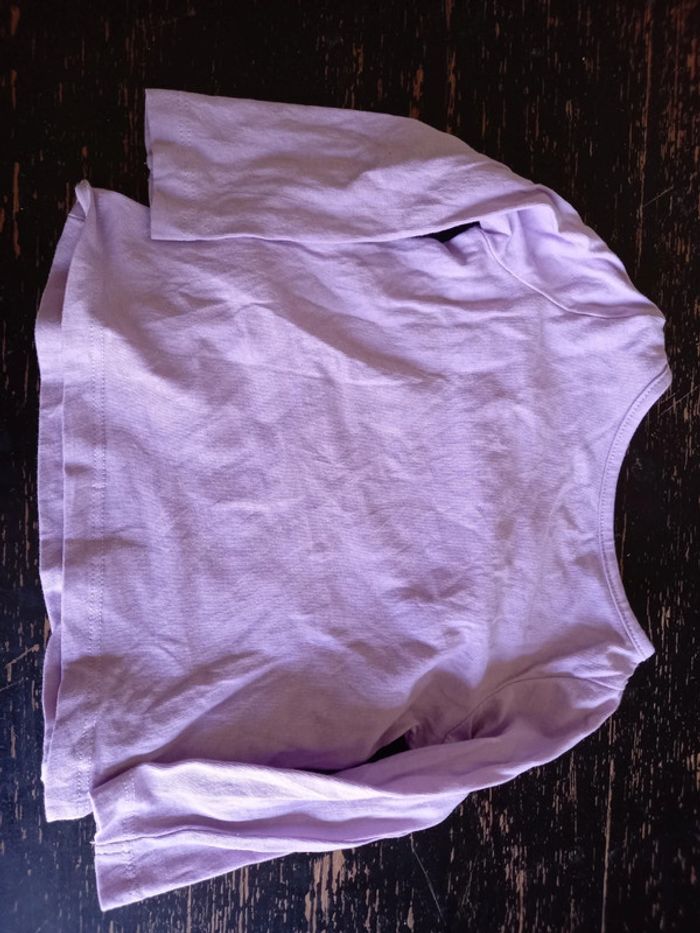 Tee-shirt ML Lapin vio 9 mois - photo numéro 4