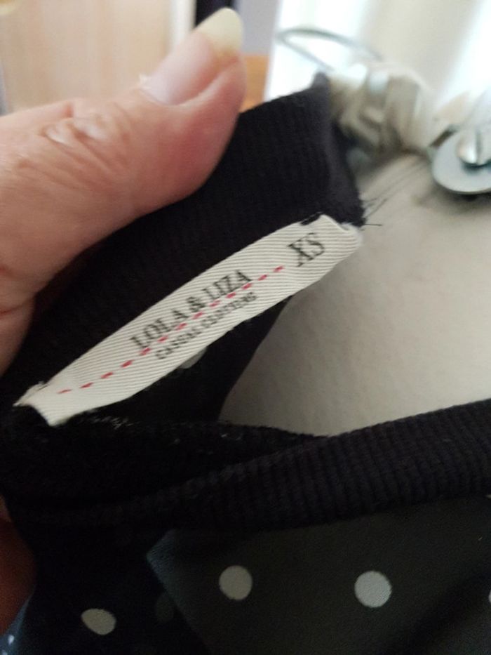 Petite blouse a pois - photo numéro 5