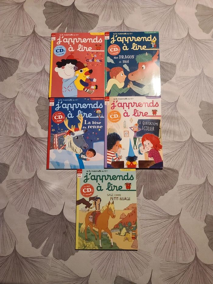 Lot magazines j'apprends a lire