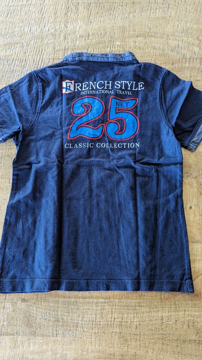 Lot de 3 tee-shirts tons bleu et gris en 10 ans - photo numéro 4