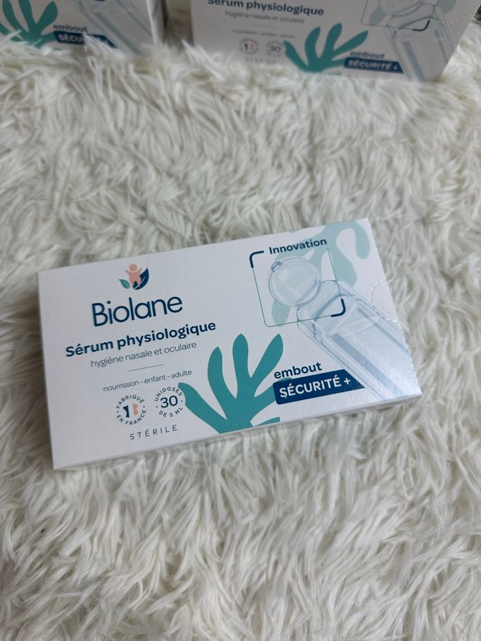 Lot de 3 paquets de sérum physiologique Biolane - photo numéro 2