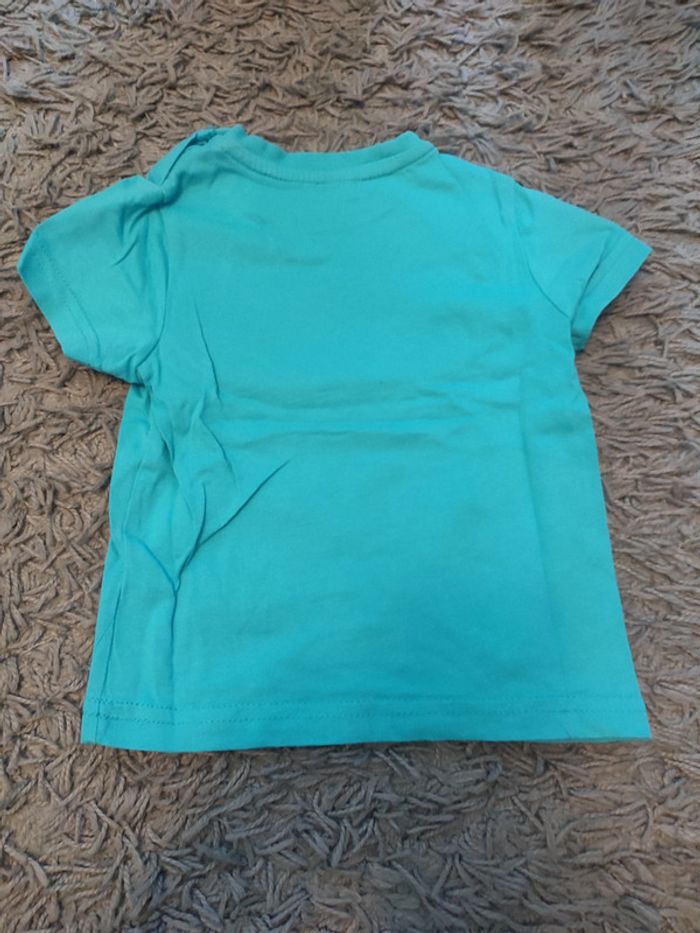 t-shirt bleu - photo numéro 2