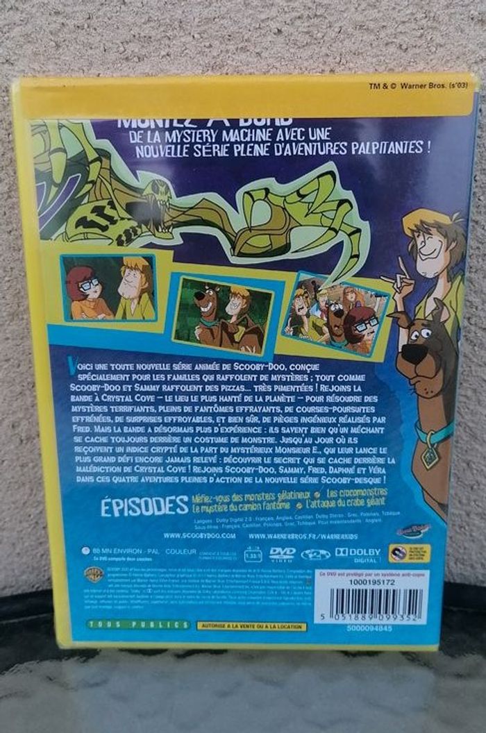 Dvd Scooby-Doo mystères associés Saison 1 Volume 1 - Warner Bros (Neuf sous blister) - photo numéro 3