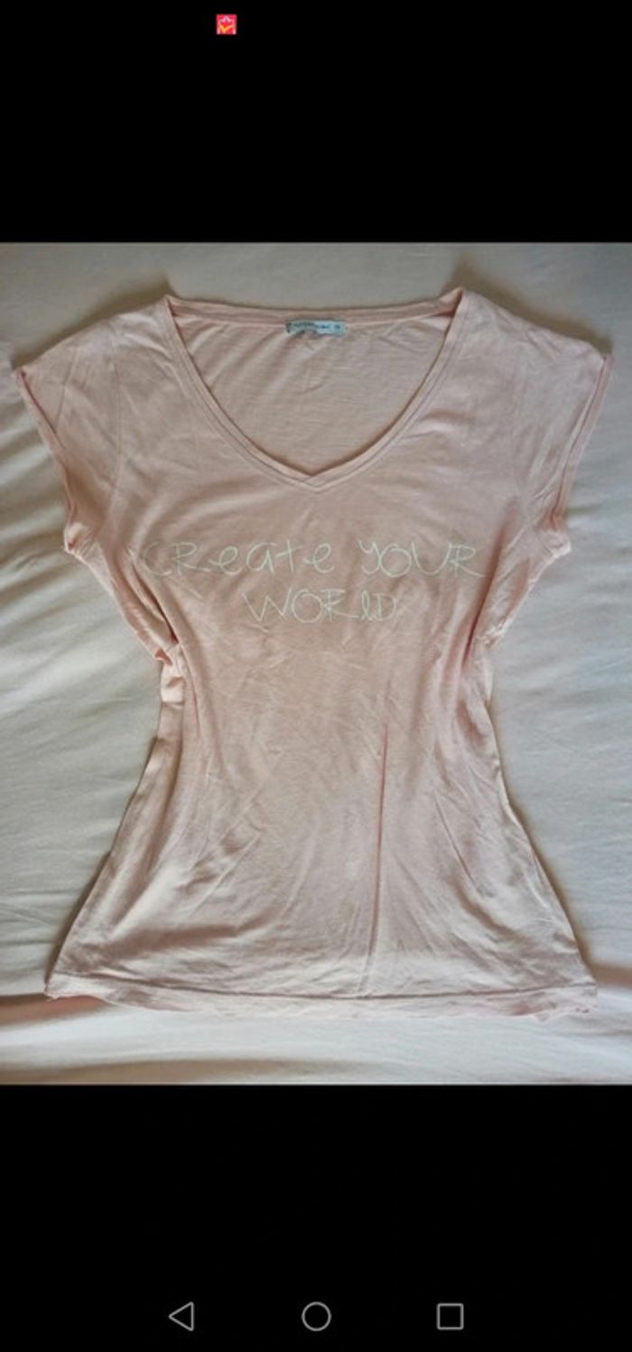 T-shirt rose gemo