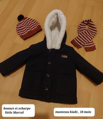 Manteau + Bonnet et écharpe