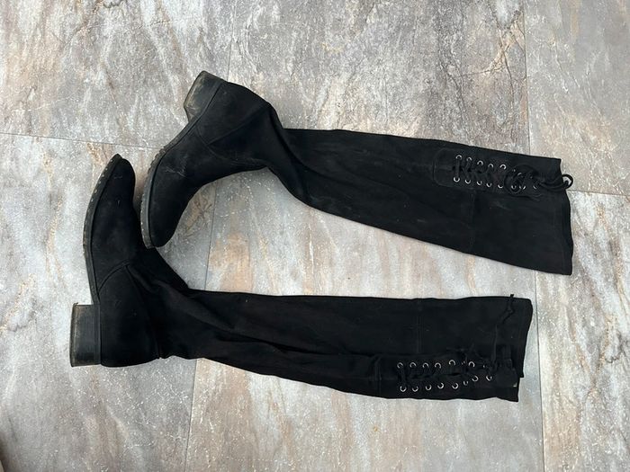 Cuissarde chaussette noir taille 40 - photo numéro 6