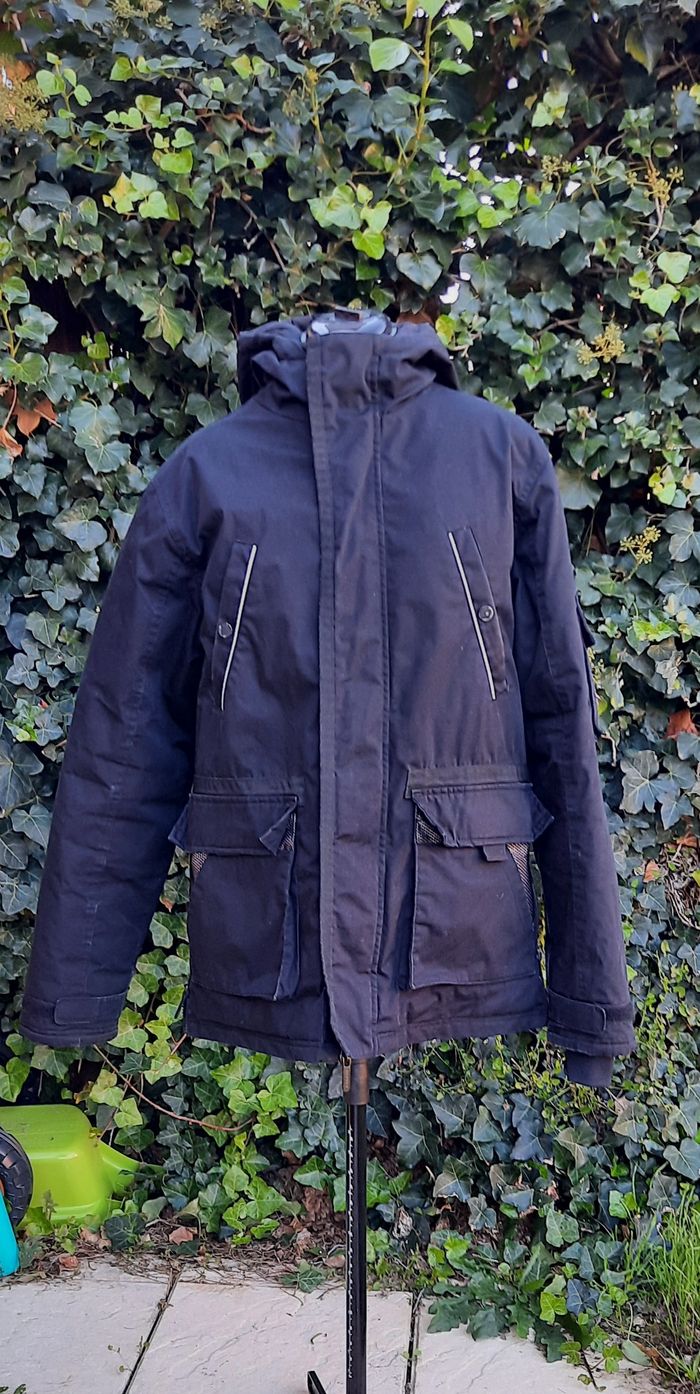 Parka noir, Supply & Demand, homme, taille M