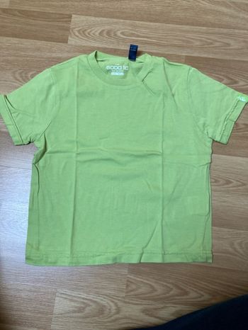 T shirt manches courtes vert