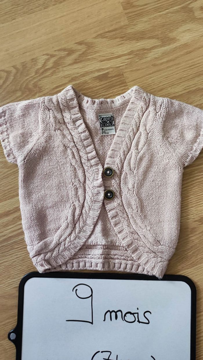 Gilet taille 9 mois