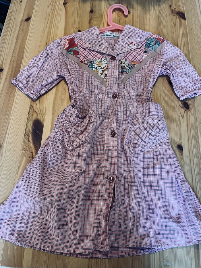 Superbe robe vintage enfant