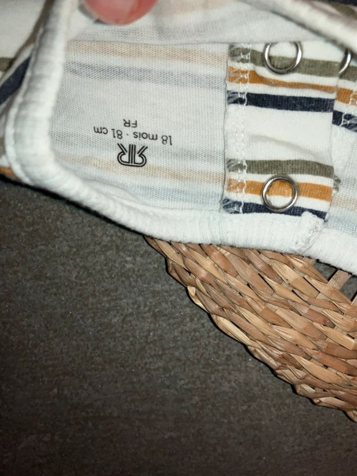 Lot de 2 tee shirt 18 mois La Redoute - photo numéro 3