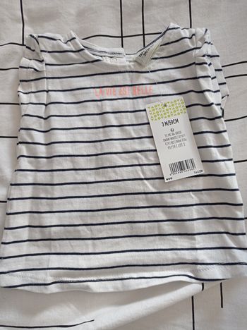 Tricot 3 mois tape a l oeil