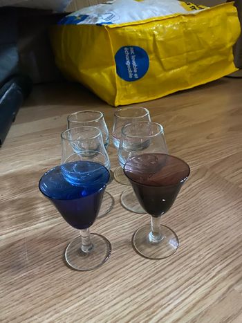 Verres liqueurs 