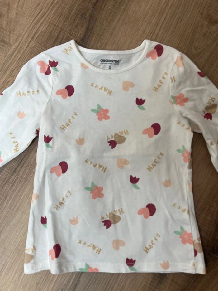 Teeshirt longues manches 4 ans - photo numéro 2