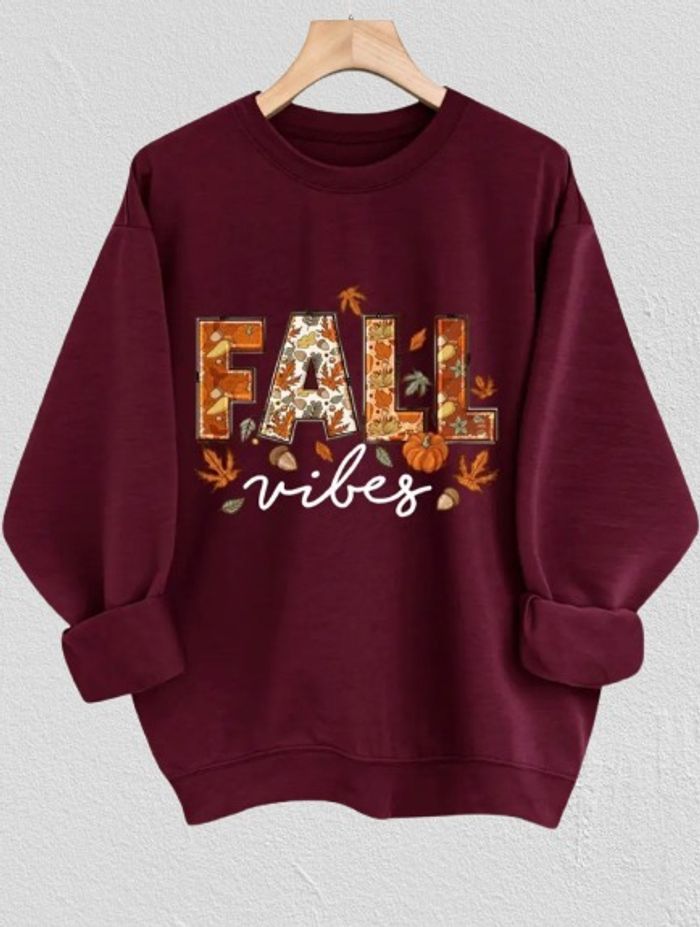 Sweatshirt Fall vibes neuf taille M