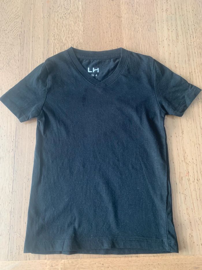T-shirt noir LH 5ans