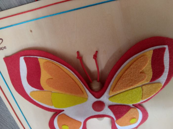 Cadre papillon en feutrine - photo numéro 2