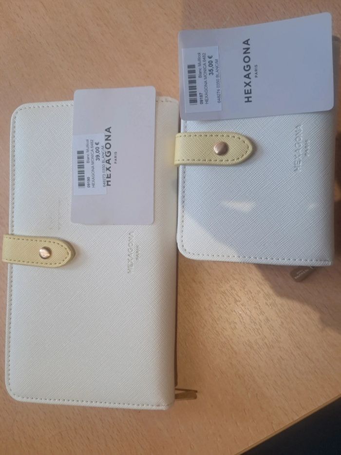 Hexagona sac à main + 2 portefeuilles été neuf - photo numéro 13