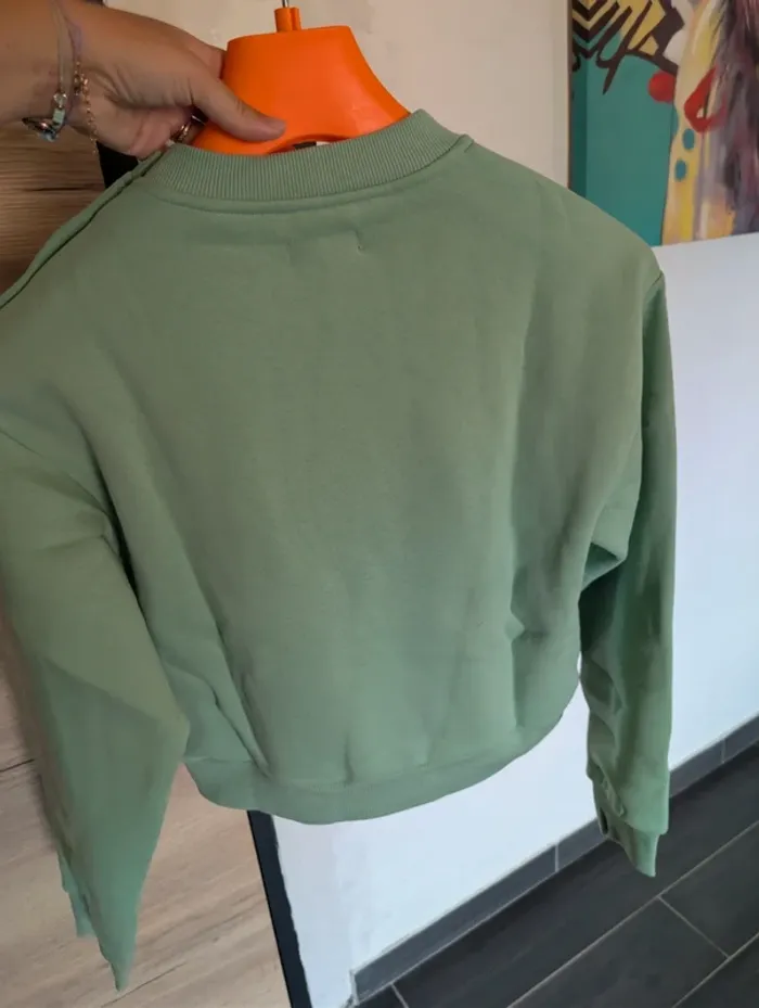 Sweat vert taille S bzb - photo numéro 7