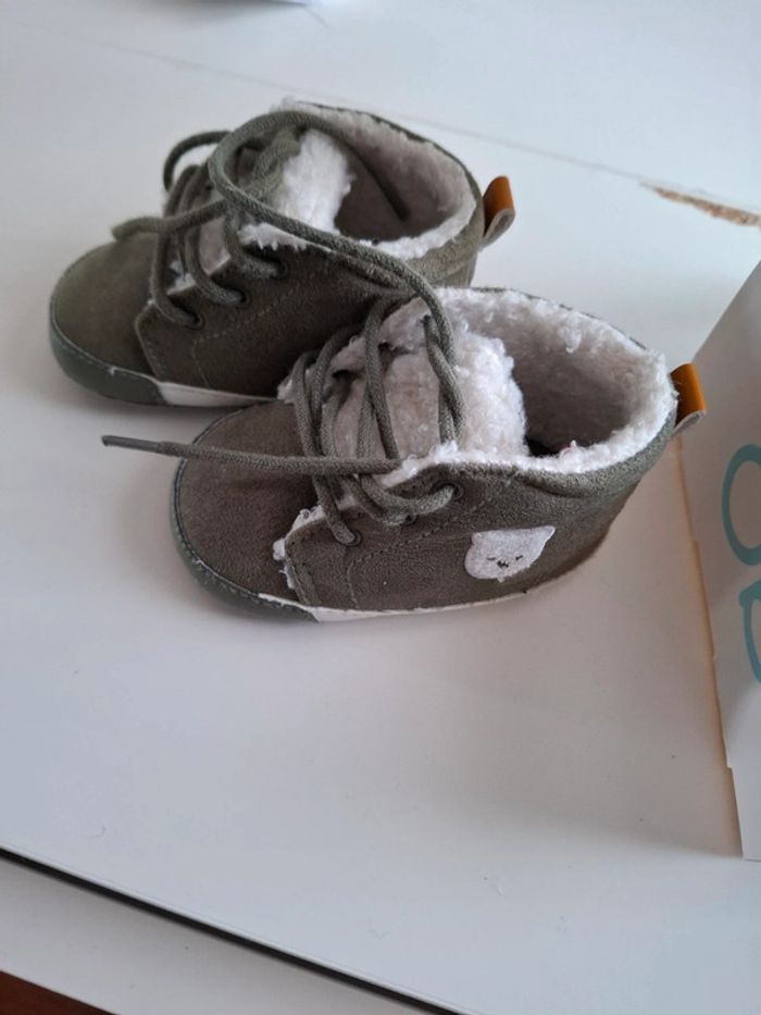 Chaussons chauds 6/12 mois Obaibi - photo numéro 2