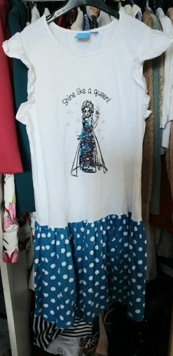 Robe neuve elsa 10 ans