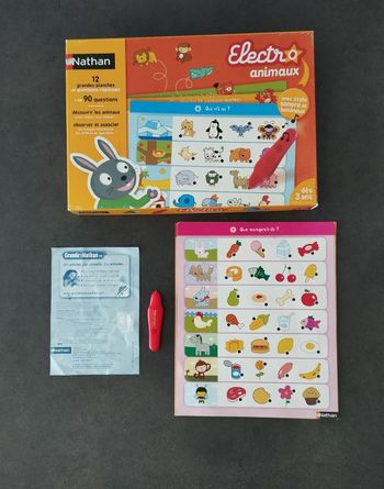 Jeu electro animaux