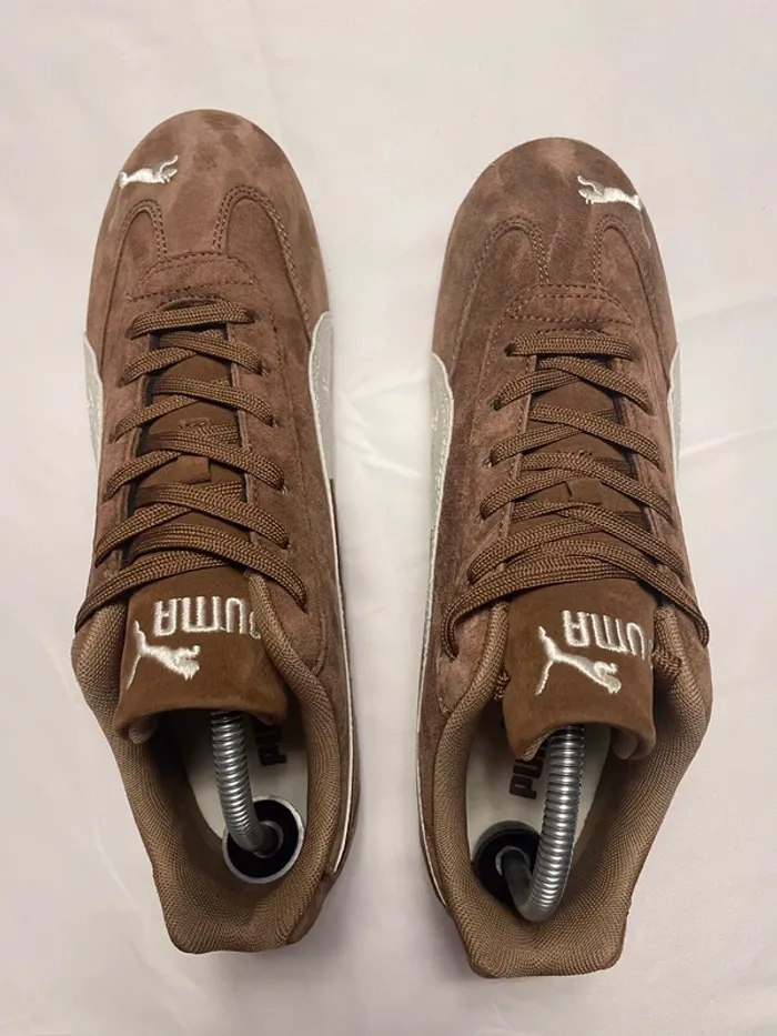 Baskets Puma daim marron - photo numéro 2