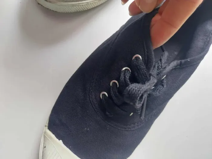 Chaussure en toile noire T40 - photo numéro 7