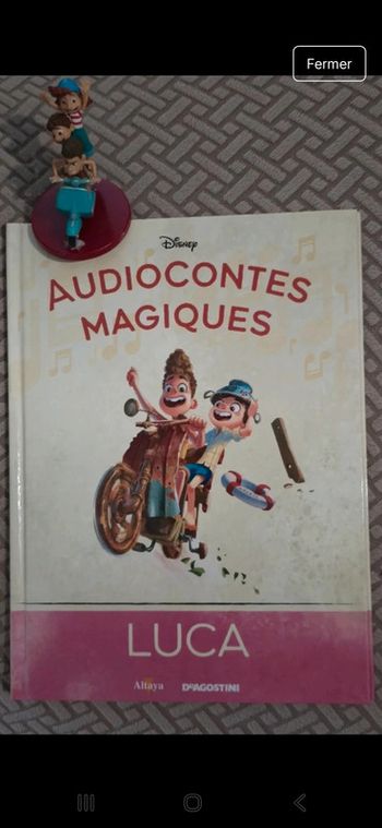 Numero 99 audiocontes Magiques Altaya disney deagostini livre et figurine