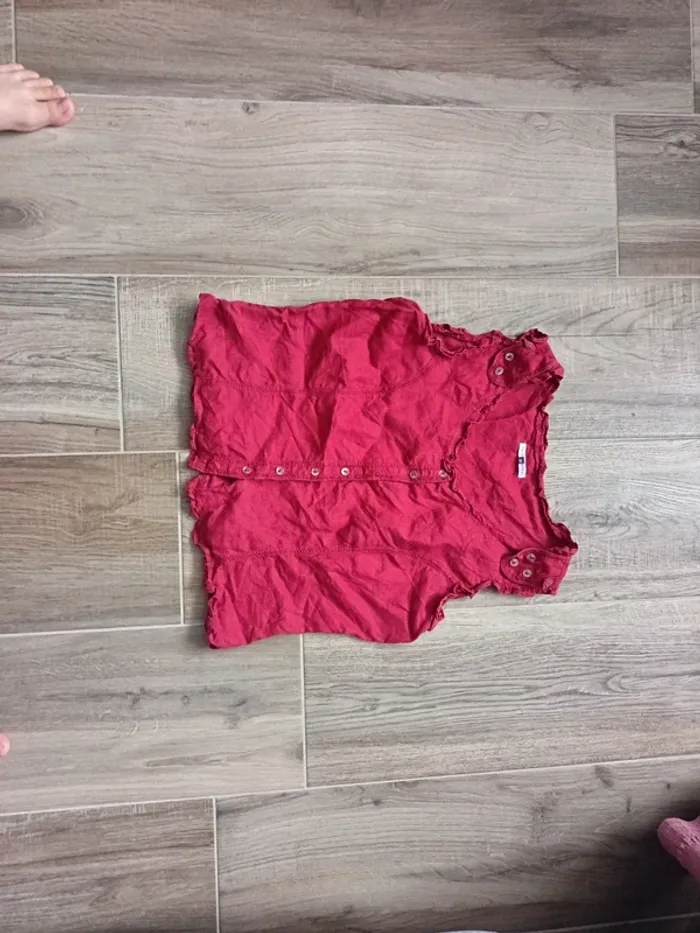 Chemise manche courte femme