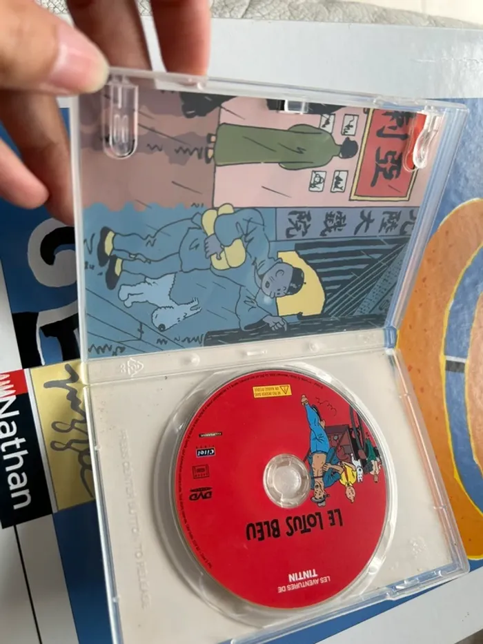 Mini dvd Tintin le lotus bleu - photo numéro 2
