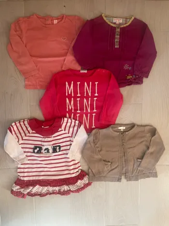 T-shirts gilet 18mois