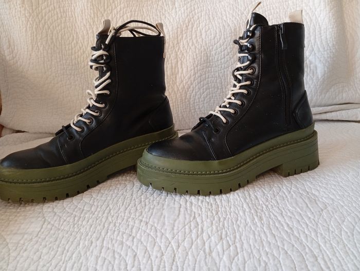 Bottes noires Stradivarius, femme 38 - photo numéro 4