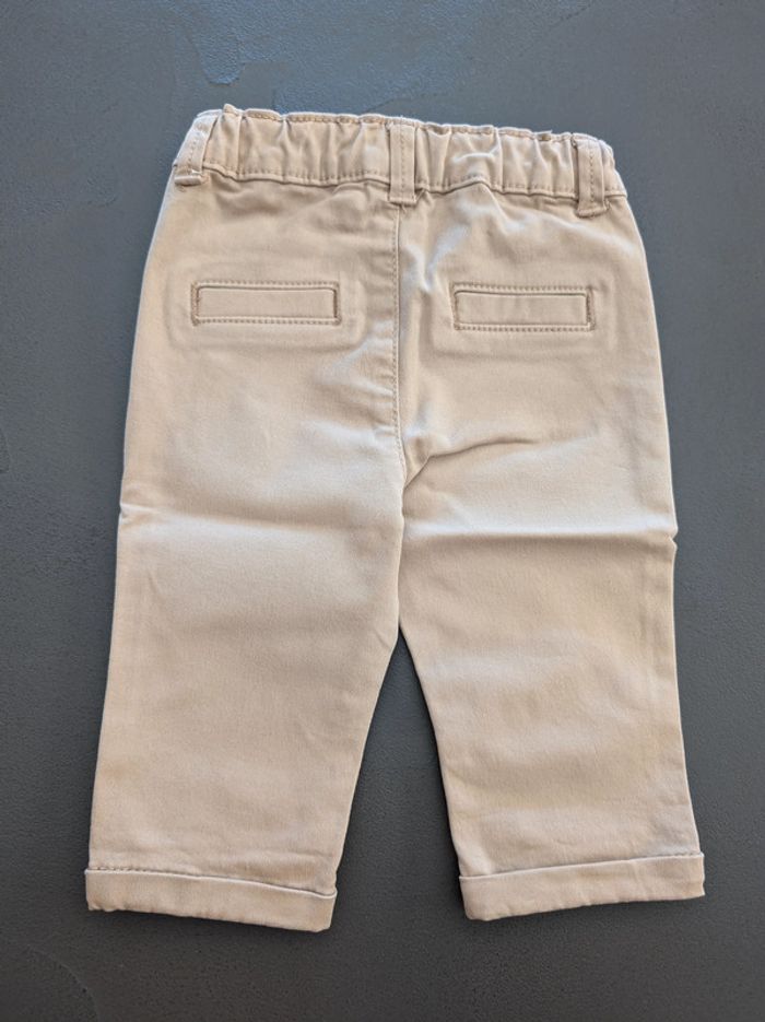 Pantalon beige Kiabi - Taille : 3 Mois - photo numéro 2