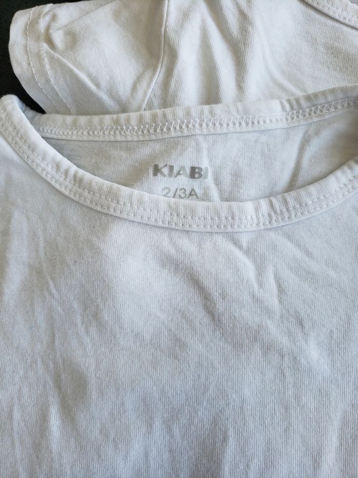 Maillot de corps manches courtes kiabi 2-3 ans - photo numéro 2
