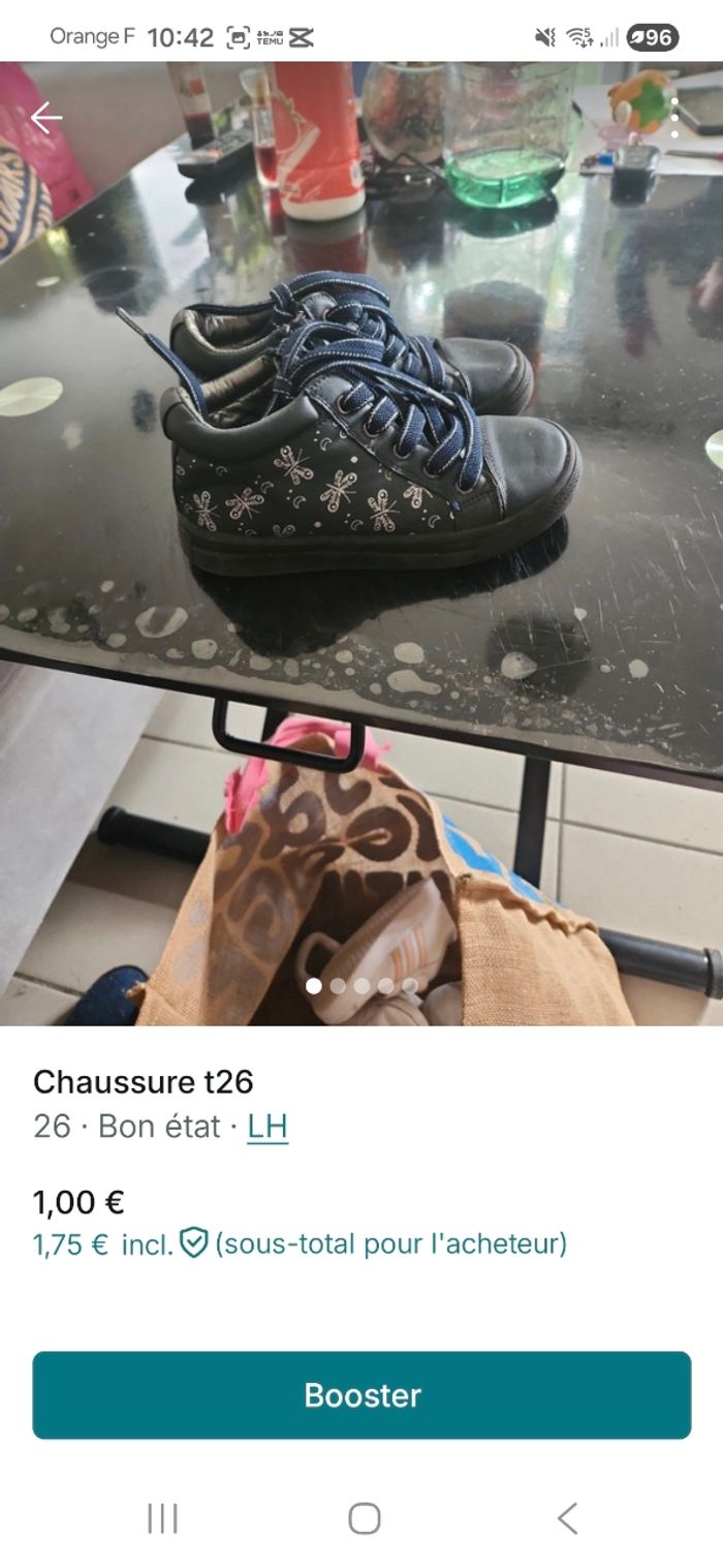 Chaussure t26