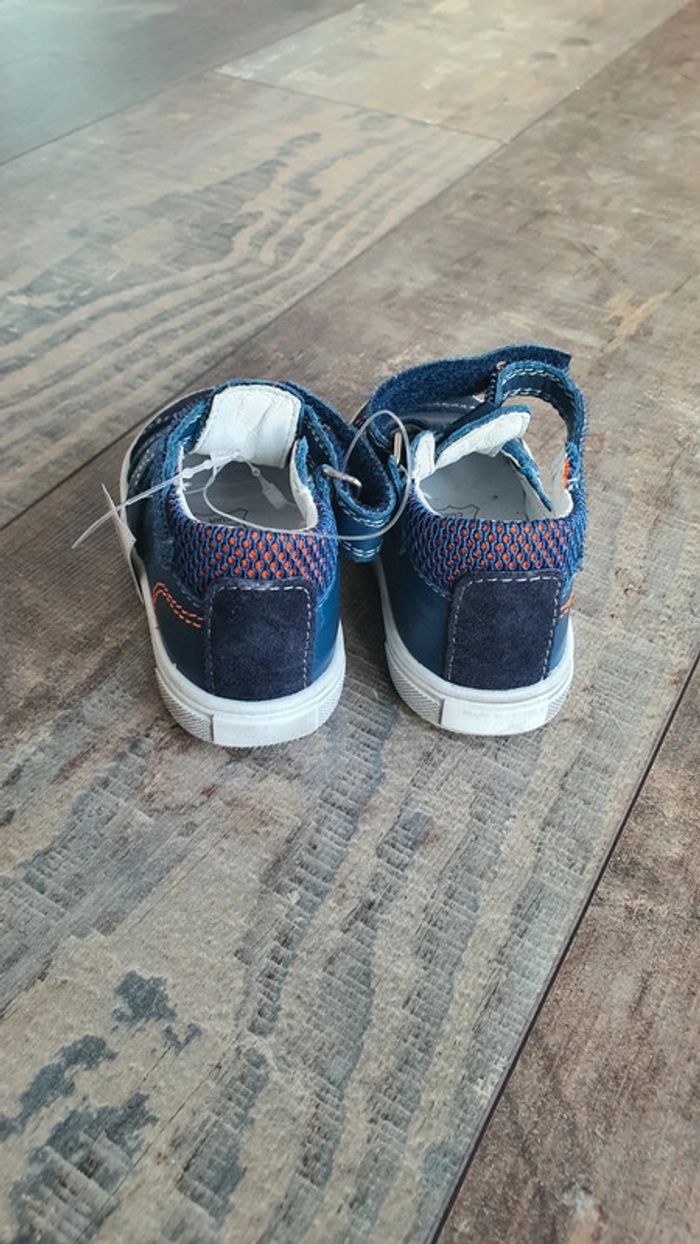 👦 chaussures Pat et Ripaton taille 17, dessus doublure semelle intérieure cuire, neuf 🏷 - photo numéro 4